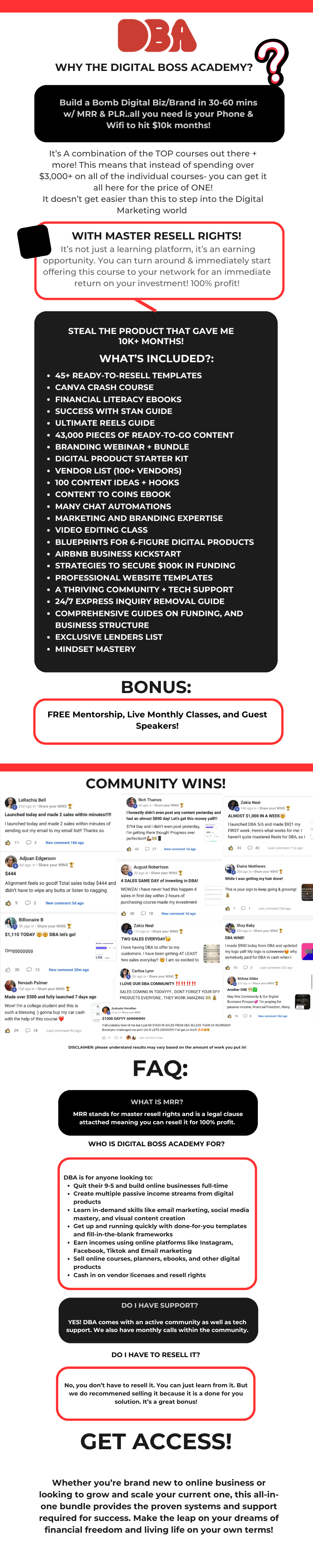 DBA VOLUME 1+ 2 BUNDLEđ FREE MINK LASH CLASS INSIDE!